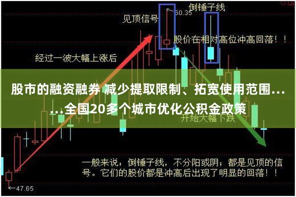 股市的融资融券 减少提取限制、拓宽使用范围……全国20多个城市优化公积金政策