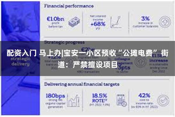 配资入门 马上办|宝安一小区预收“公摊电费” 街道：严禁擅设项目