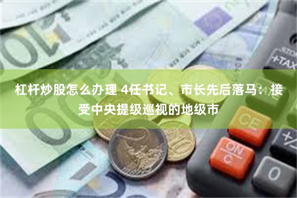 杠杆炒股怎么办理 4任书记、市长先后落马：接受中央提级巡视的地级市