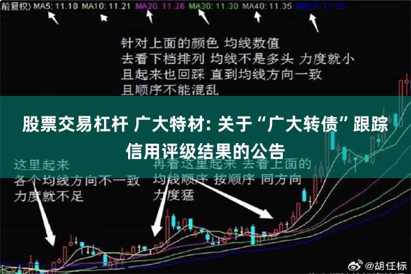 股票交易杠杆 广大特材: 关于“广大转债”跟踪信用评级结果的公告